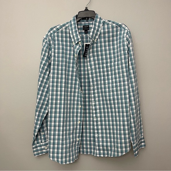 NWT J Crew Performance Slim Untucked Size Large - Picture 1 of 7